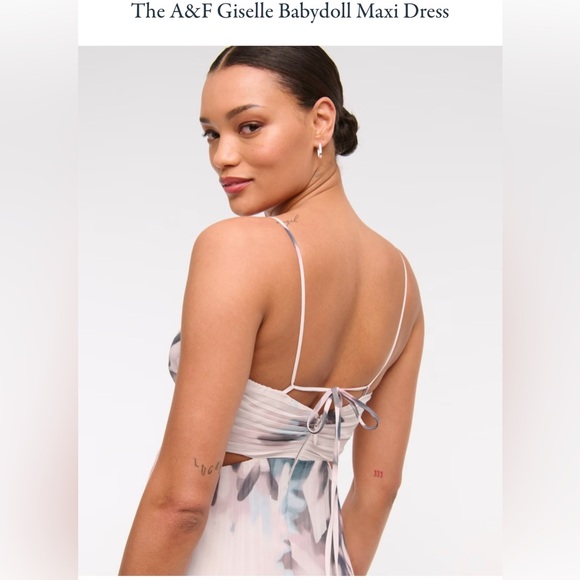 Abercrombie & Fitch Giselle Babydoll Floral Maxi Dress - Picture 6 of 12